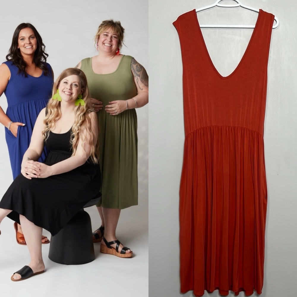 Lost in Layers Reversible Bamboo Dress